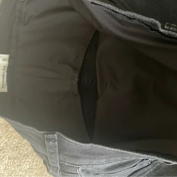 Abercrombie & Fitch Super Skinny ankle Maternity Jeans. Women size 31/12 - Picture 5 of 13